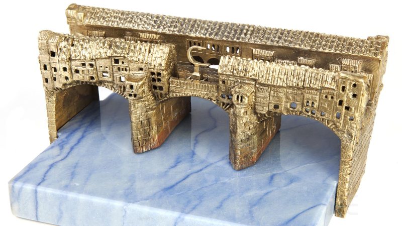 Scultura Ponte Vecchio Firenze realizzata da Cristian Fenzi.