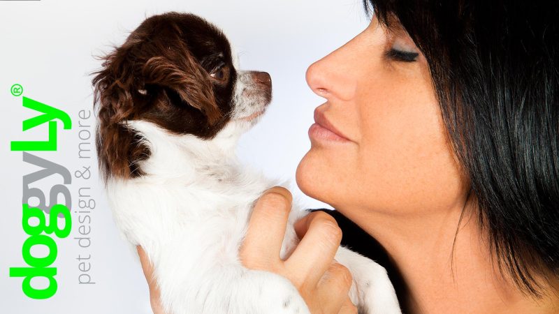 Simonetta Rossi con il suo amato cucciolo.